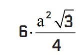 איך מחשבים שטח משושה משוכלל?